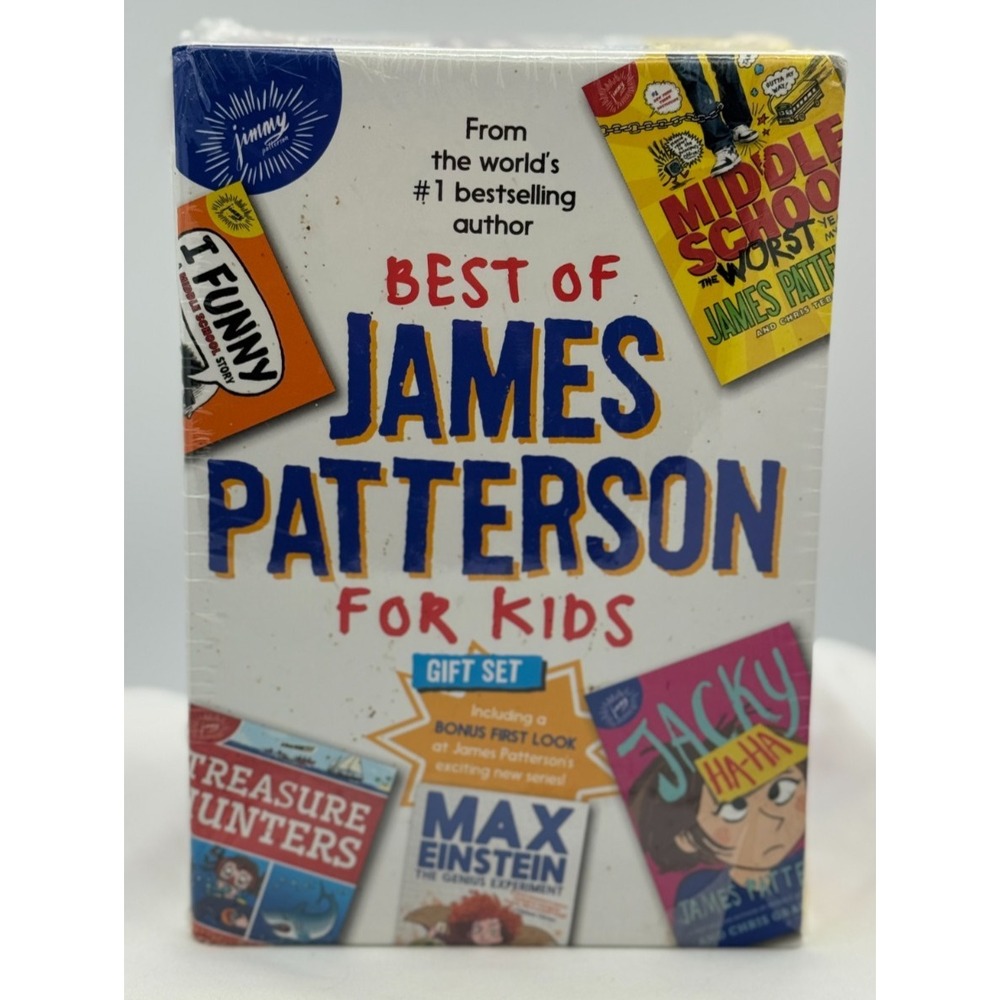 Best of James Patterson for Kids Boxed Set (with Bonus Max Einstein Sampler)...
